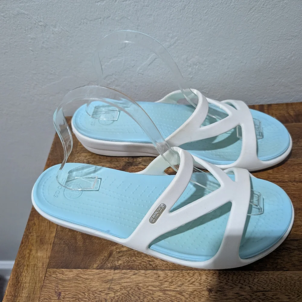 Crocs Women's Patricia II Wedge Sandal size 9_2